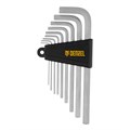 Набор инструментов, 1/2", 1/4", 3/8", CrV, S2, пластиковый кейс, 144 предмета Denzel 36777
