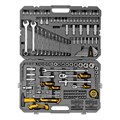 Набор инструментов, 1/2", 1/4", CrV, S2, пластиковый кейс, 194 предмета Denzel 36778