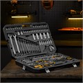 Набор инструментов, 1/2", 1/4", CrV, S2, пластиковый кейс, 194 предмета Denzel 36778