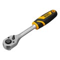 Набор инструментов, 1/2", 1/4", 3/8", CrV, S2, пластиковый кейс, 216 предметов Denzel 36779