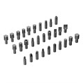 Набор инструментов, 1/2", 1/4", 3/8", CrV, S2, пластиковый кейс, 216 предметов Denzel 36779