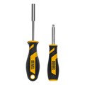 Набор инструментов, 1/2", 1/4", 3/8", CrV, S2, пластиковый кейс, 216 предметов Denzel 36779