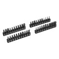 Набор инструментов, 1/2", 3/8", 1/4", CrV, S2, пластиковый кейс, 232 предмета Denzel 36780