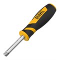 Набор инструментов, 1/2", 3/8", 1/4", CrV, S2, пластиковый кейс, 232 предмета Denzel 36780