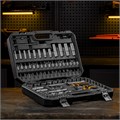 Набор инструментов, 1/2", 1/4", CrV, S2, пластиковый кейс, 94 предмета Denzel 36782