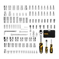 Набор инструментов, 1/2", 1/4", CrV, S2, пластиковый кейс, 109 предметов Denzel 36783