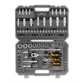 Набор инструментов, 1/2", 1/4", CrV, S2, пластиковый кейс, 109 предметов Denzel 36783