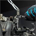 Ключ-трещотка 1/4", CrV, 120 зубьев, цельнометаллический, хром Gross 36784