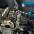 Ключ-трещотка 3/8", CrV, 120 зубьев, цельнометаллический, хром Gross 36785