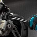 Ключ-трещотка 3/8", CrV, 120 зубьев, цельнометаллический, хром Gross 36785