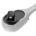 Ключ-трещотка 1/2", CrV, 120 зубьев, цельнометаллический, хром Gross 36786