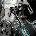 Ключ-трещотка 1/2", CrV, 120 зубьев, цельнометаллический, хром Gross 36786