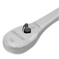 Ключ-трещотка 1/4", CrV, 90 зубьев, усиленный, хром Gross 36787