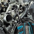 Ключ-трещотка 1/4", CrV, 90 зубьев, усиленный, хром Gross 36787