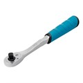 Ключ-трещотка 3/8", CrV, 90 зубьев, усиленный, хром Gross 36788