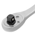 Ключ-трещотка 3/8", CrV, 90 зубьев, усиленный, хром Gross 36788