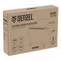 Конвектор электрический XCE-1000 B, 230 В, 1000 Вт, X-образный нагреватель Denzel 36844