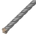 Бур по бетону, 12 x 400 мм, SDS PLUS c крестовой пластиной MATRIX 36880