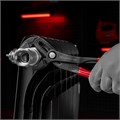Клещи переставные 250 мм, кнопочный механизм, хром-ванадий, обливные рукоятки Matrix 36961