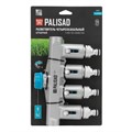 Разветвитель четырехканальный, с внутренней резьбой 3/4", алюминий, LUXE Palisad 36995