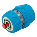 Соединитель быстросъемный 1/2", аквастоп, алюминий, TPR, LUXE Palisad 36997