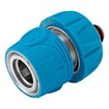 Соединитель быстросъемный 3/4", аквастоп, алюминий, TPR, LUXE Palisad 36999