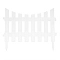Забор декоративный 36х300 см, белый, Palisad 37029