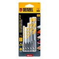 Набор сверл универсальных, Multi cut, 4-10 мм, 5 шт Denzel 37101