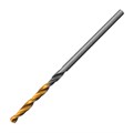 Сверло спиральное по металлу 2 x 49 мм, Р6М5, Golden Tip , 2шт. Denzel 37102