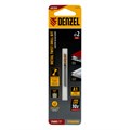 Сверло спиральное по металлу 2 x 49 мм, Р6М5, Golden Tip , 2шт. Denzel 37102