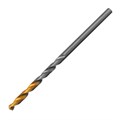 Сверло спиральное по металлу 2,5 x 57 мм, Р6М5, Golden Tip , 2шт. Denzel 37103