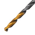 Сверло спиральное по металлу 2,5 x 57 мм, Р6М5, Golden Tip , 2шт. Denzel 37103