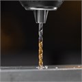 Сверло спиральное по металлу 3 x 60 мм, Р6М5, Golden Tip , 2шт. Denzel 37104