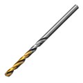 Сверло спиральное по металлу 3,5 x 70 мм, Р6М5, Golden Tip , 2шт. Denzel 37106
