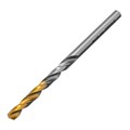 Сверло спиральное по металлу 4,5 x 80 мм, Р6М5, Golden Tip  Denzel 37109