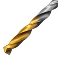 Сверло спиральное по металлу 5,5 x 93 мм, Р6М5, Golden Tip  Denzel 37111