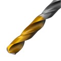 Сверло спиральное по металлу 6,5 x 100 мм, Р6М5, Golden Tip  Denzel 37113
