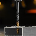 Сверло спиральное по металлу 6,5 x 100 мм, Р6М5, Golden Tip  Denzel 37113