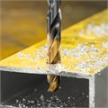 Сверло спиральное по металлу 8 x 117 мм, Р6М5, Golden Tip  Denzel 37116