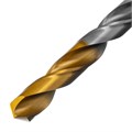 Сверло спиральное по металлу 9 x 125 мм, Р6М5, Golden Tip  Denzel 37118