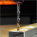 Сверло спиральное по металлу 9 x 125 мм, Р6М5, Golden Tip  Denzel 37118