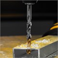 Сверло спиральное по металлу 10 x 133 мм, Р6М5, Golden Tip  Denzel 37119