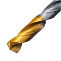 Сверло спиральное по металлу 11 x 142 мм, Р6М5, Golden Tip  Denzel 37120