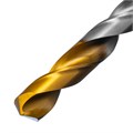 Сверло спиральное по металлу 12 x 151 мм, Р6М5, Golden Tip  Denzel 37121