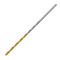 Сверло спиральное по металлу 2 х 86 мм Р6М5, Golden Tip, удлиненное, 2шт. Denzel 37122