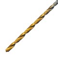 Сверло спиральное по металлу 2 х 86 мм Р6М5, Golden Tip, удлиненное, 2шт. Denzel 37122