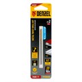 Сверло спиральное по металлу 2 х 86 мм Р6М5, Golden Tip, удлиненное, 2шт. Denzel 37122