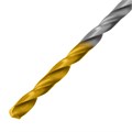 Сверло спиральное по металлу 3 х 100 мм, Р6М5, Golden Tip, удлиненное, 2шт. Denzel 37124