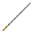 Сверло спиральное по металлу 3,5 х 112 мм, Р6М5, Golden Tip, удлиненное, 2шт. Denzel 37125