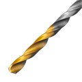 Сверло спиральное по металлу 3,5 х 112 мм, Р6М5, Golden Tip, удлиненное, 2шт. Denzel 37125